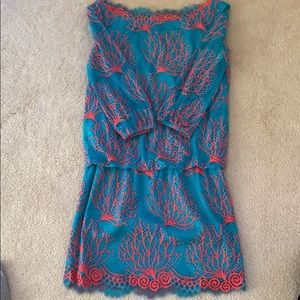 Lilly Pulitzer 3/4 sleeve dress